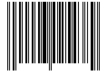 Number 3025438 Barcode