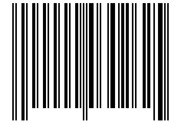 Number 30262 Barcode