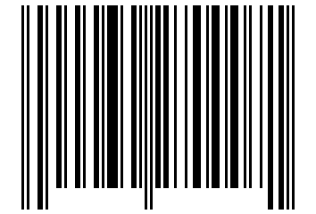 Number 30270007 Barcode