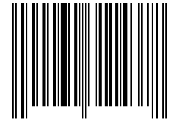 Number 30311437 Barcode