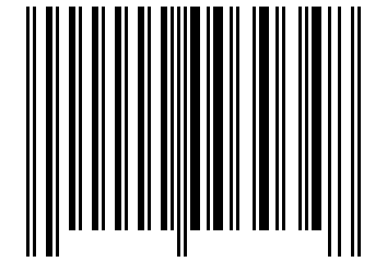 Number 3034 Barcode