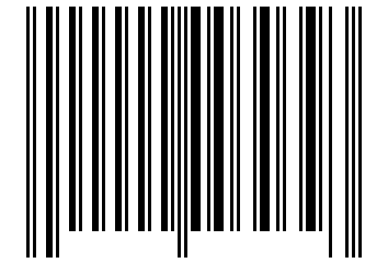 Number 3039 Barcode