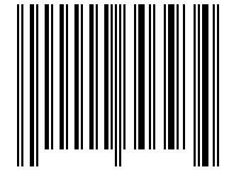 Number 303934 Barcode