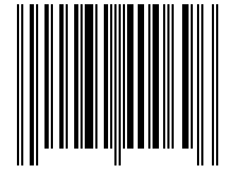 Number 30400696 Barcode