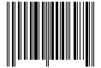 Number 30400697 Barcode