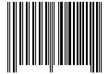 Number 304121 Barcode