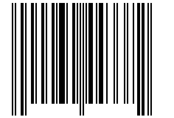 Number 30443372 Barcode