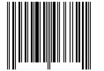 Number 30466821 Barcode