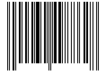 Number 30498862 Barcode
