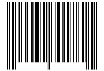 Number 30701781 Barcode
