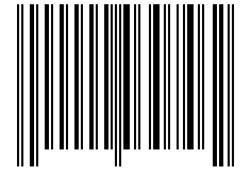 Number 30746 Barcode