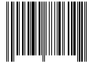 Number 30774610 Barcode