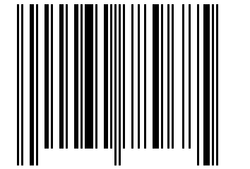 Number 30789685 Barcode