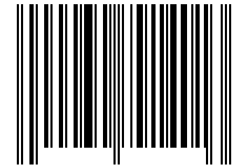 Number 30791401 Barcode