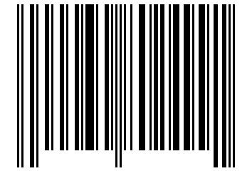 Number 30802499 Barcode