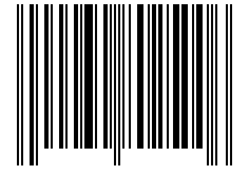 Number 30802500 Barcode