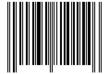 Number 30810154 Barcode