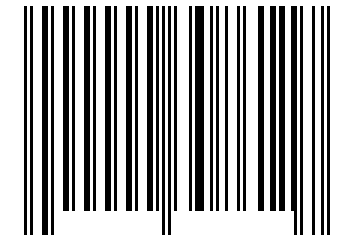 Number 308611 Barcode