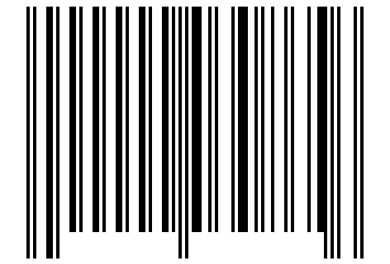 Number 30865 Barcode
