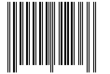 Number 311366 Barcode