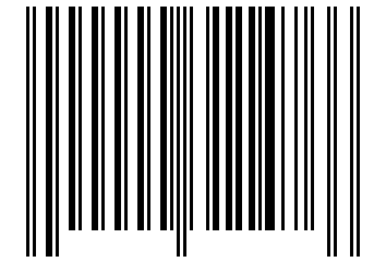 Number 311476 Barcode