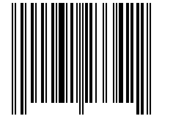 Number 31233422 Barcode