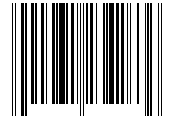 Number 31234263 Barcode