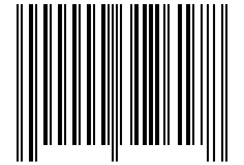 Number 312617 Barcode