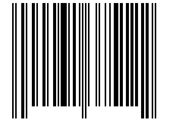 Number 31375122 Barcode