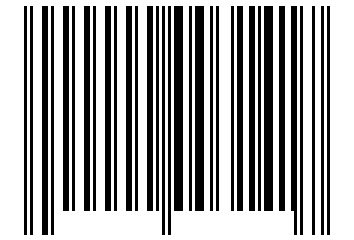 Number 3141 Barcode
