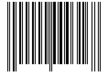 Number 316 Barcode