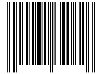 Number 31640626 Barcode