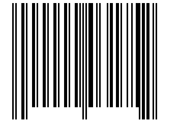 Number 31752 Barcode