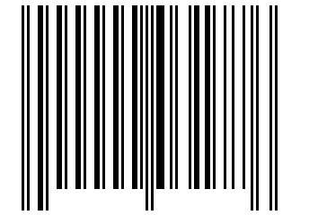 Number 31776 Barcode
