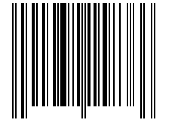 Number 32158366 Barcode