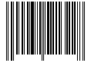 Number 32521322 Barcode