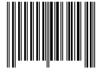 Number 3253 Barcode