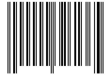Number 326136 Barcode