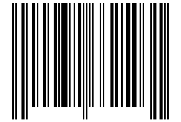Number 32662503 Barcode