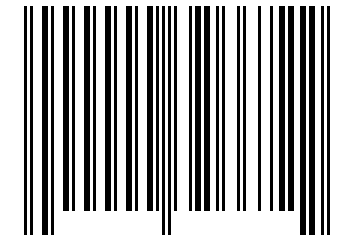 Number 326672 Barcode