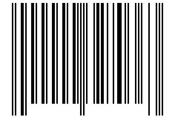 Number 327036 Barcode