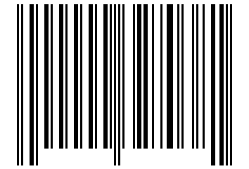 Number 327038 Barcode