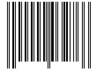 Number 32766 Barcode