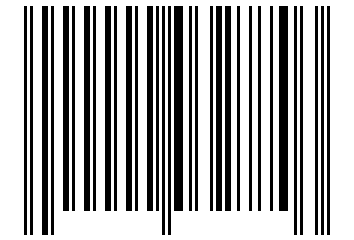 Number 32770 Barcode