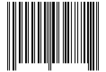 Number 32771 Barcode