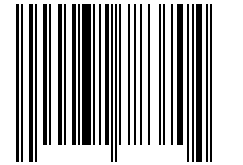 Number 32783704 Barcode