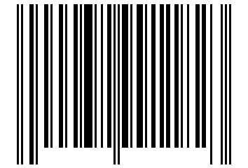 Number 32991182 Barcode
