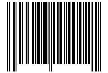 Number 33104002 Barcode
