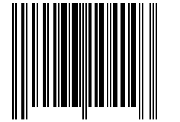 Number 33104003 Barcode