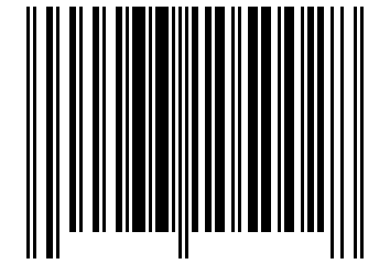 Number 33105002 Barcode